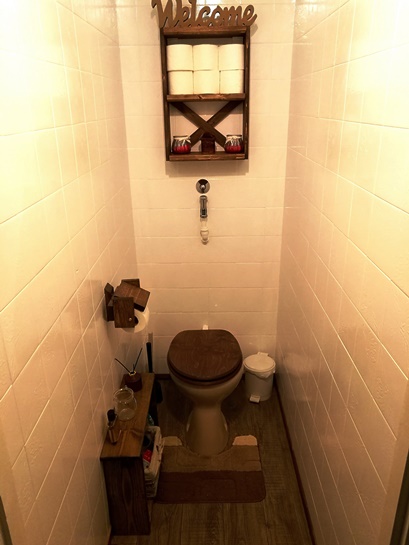 rusztikus fürdőszoba